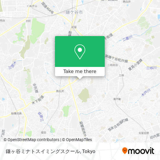 鎌ヶ谷ミナトスイミングスクール map