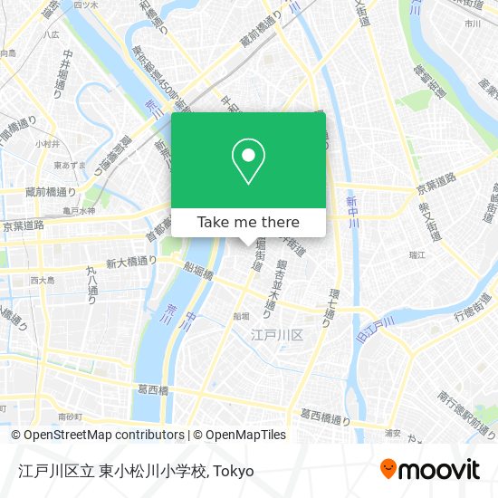 江戸川区立 東小松川小学校 map