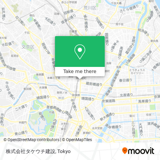 株式会社タケウチ建設 map