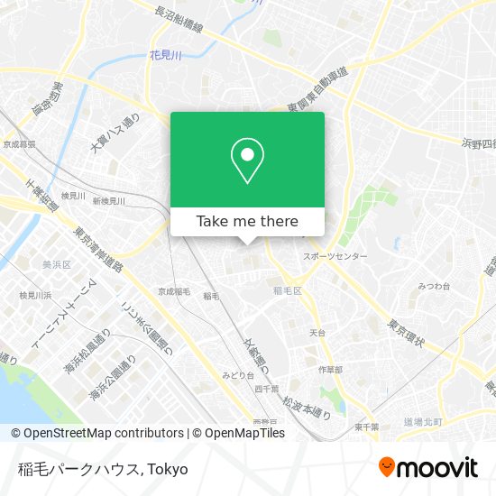 稲毛パークハウス map