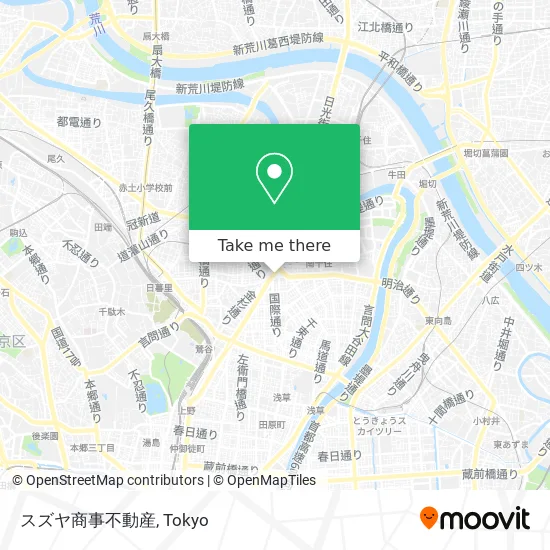 Suzuya Commercial Real Estate map