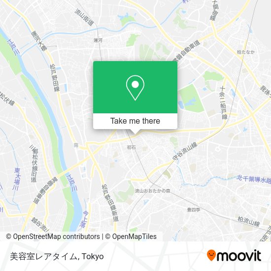 美容室レアタイム map