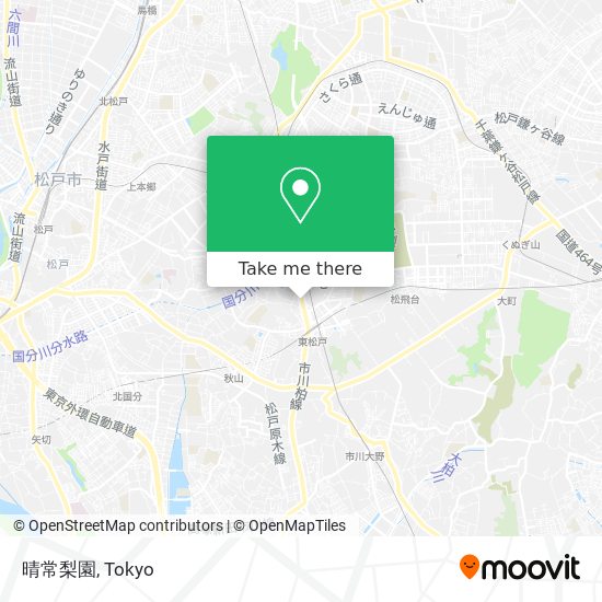 晴常梨園 map