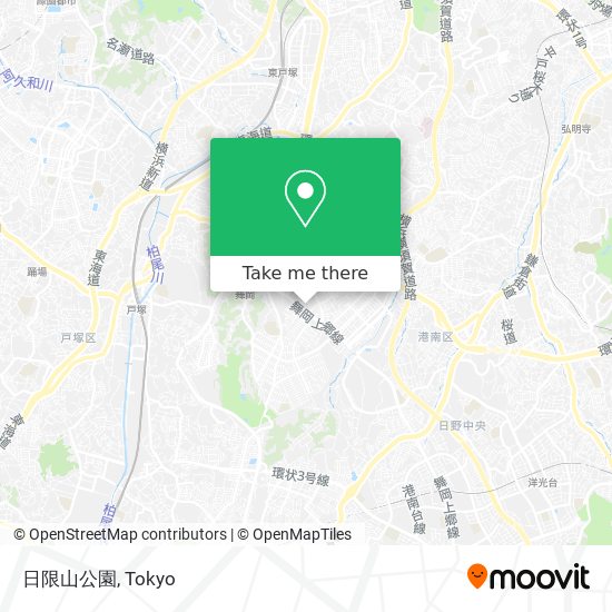 日限山公園 map