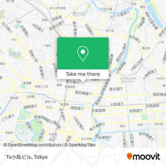 Tx小島ビル map