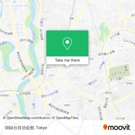 胡録台自治会館 map