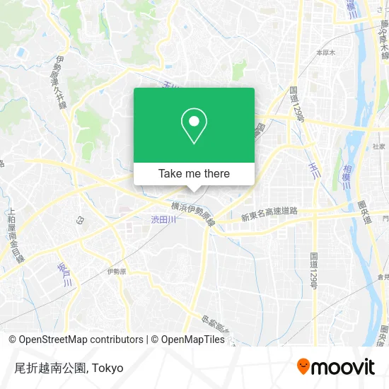 尾折越南公園 map