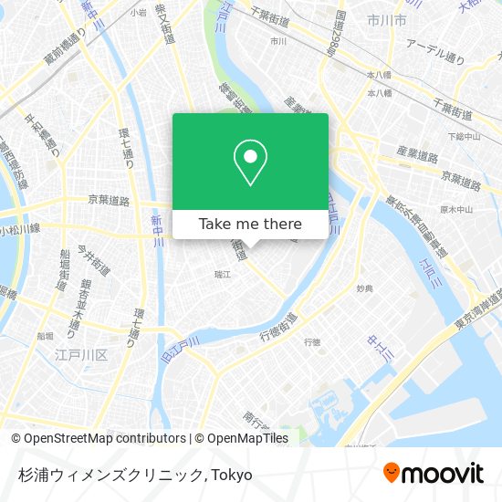 杉浦ウィメンズクリニック map