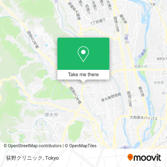 荻野クリニック map