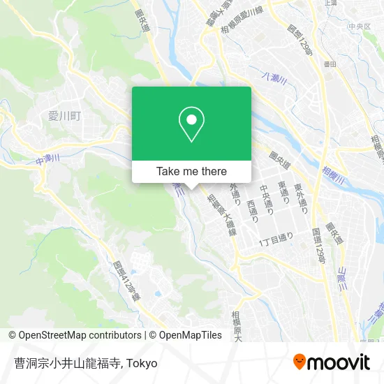 曹洞宗小井山龍福寺 map