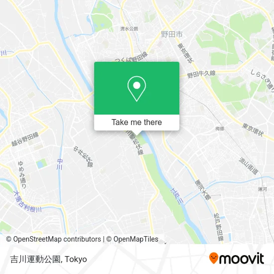 吉川運動公園 map