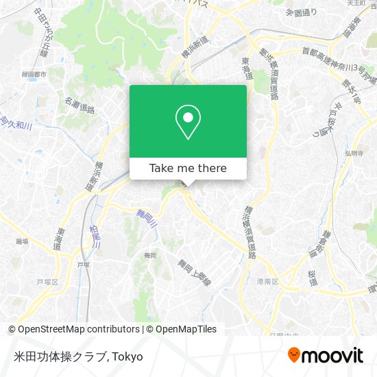 米田功体操クラブ map