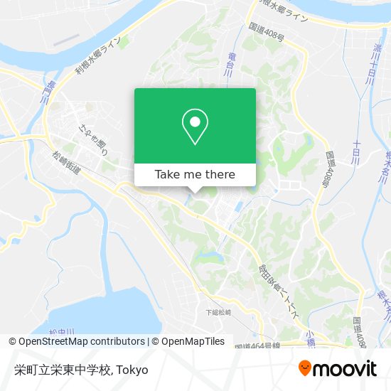 栄町立栄東中学校 map