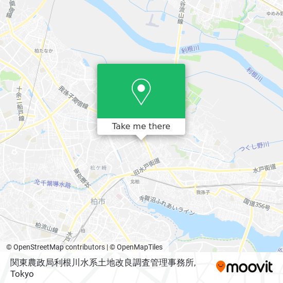 関東農政局利根川水系土地改良調査管理事務所 map