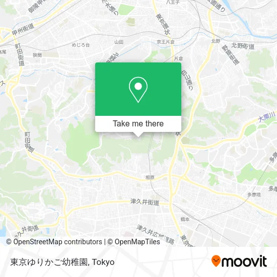 東京ゆりかご幼稚園 map