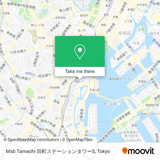 Msb Tamachi 田町ステーションタワーS map