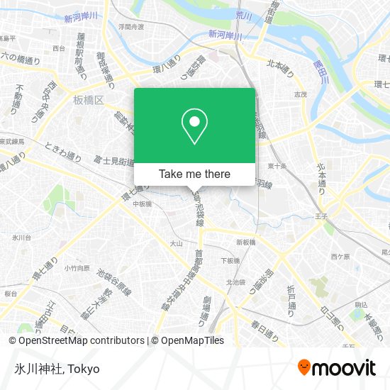 氷川神社 map