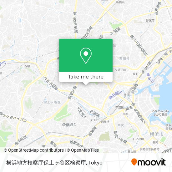 横浜地方検察庁保土ヶ谷区検察庁 map
