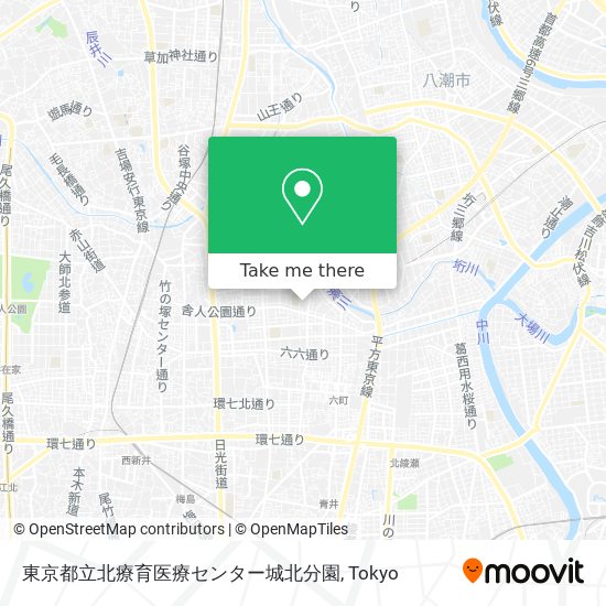 東京都立北療育医療センター城北分園 map