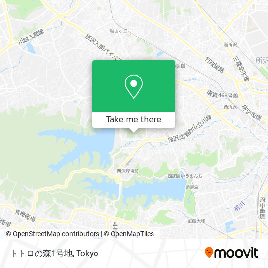 トトロの森1号地 map