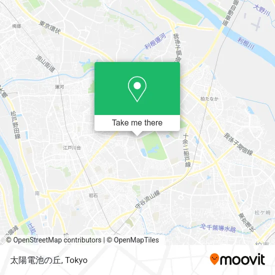 太陽電池の丘 map