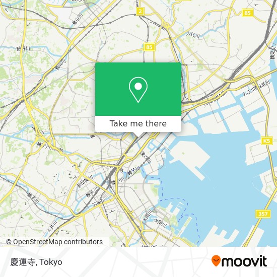慶運寺 map