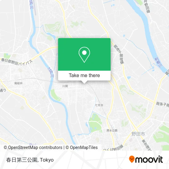春日第三公園 map