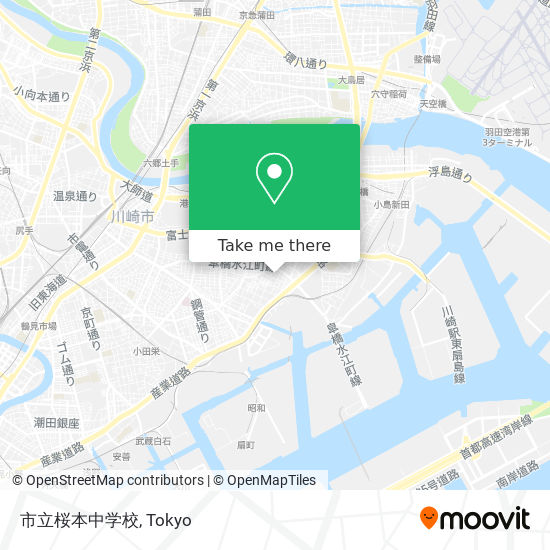 市立桜本中学校 map
