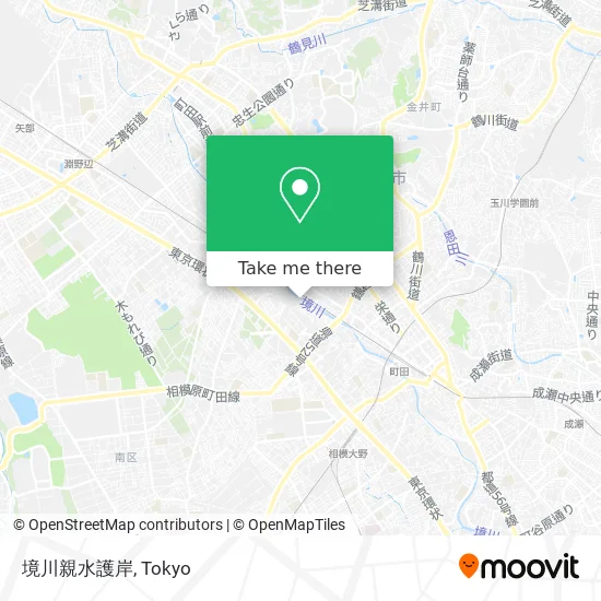 境川親水護岸 map