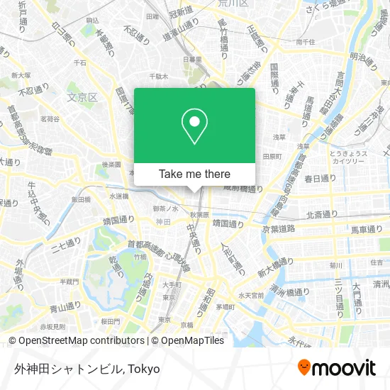 Chiyoda Chatton Building map