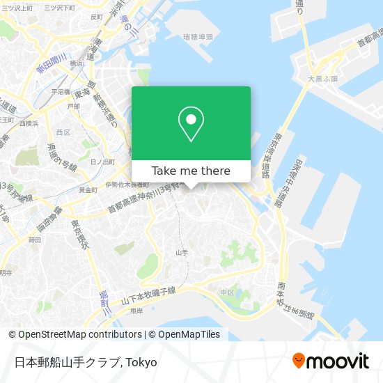 日本郵船山手クラブ map