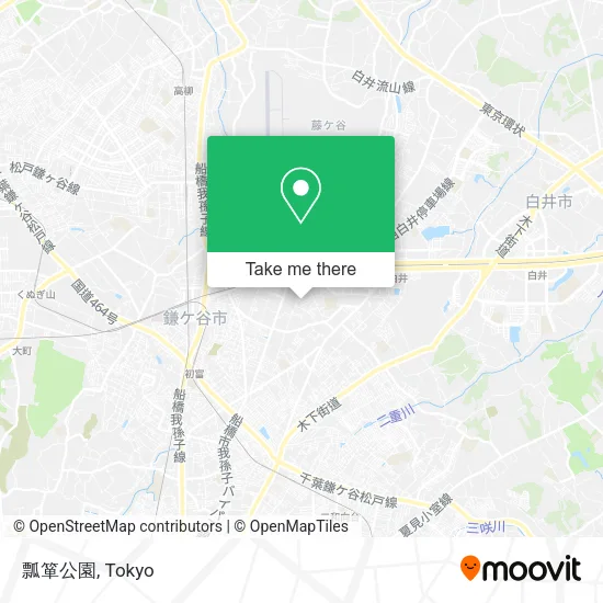 瓢箪公園 map