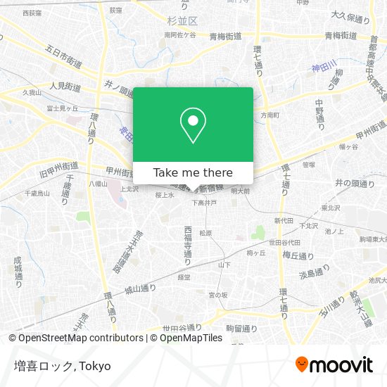 増喜ロック map