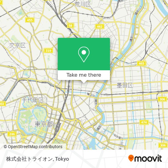 株式会社トライオン map
