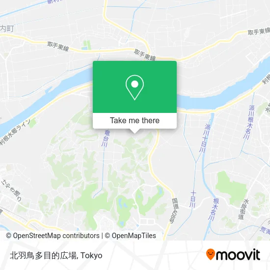北羽鳥多目的広場 map