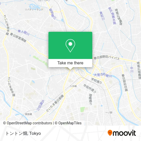トントン畑 map