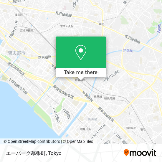 エーパーク幕張町 map