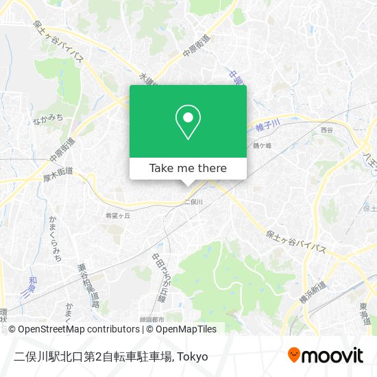 二俣川駅北口第2自転車駐車場 map