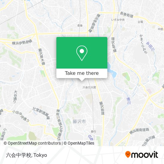 六会中学校 map