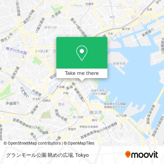 グランモール公園 眺めの広場 map