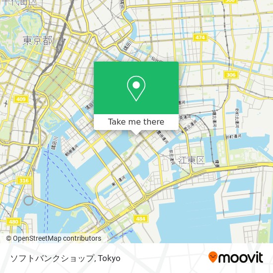 ソフトバンクショップ map