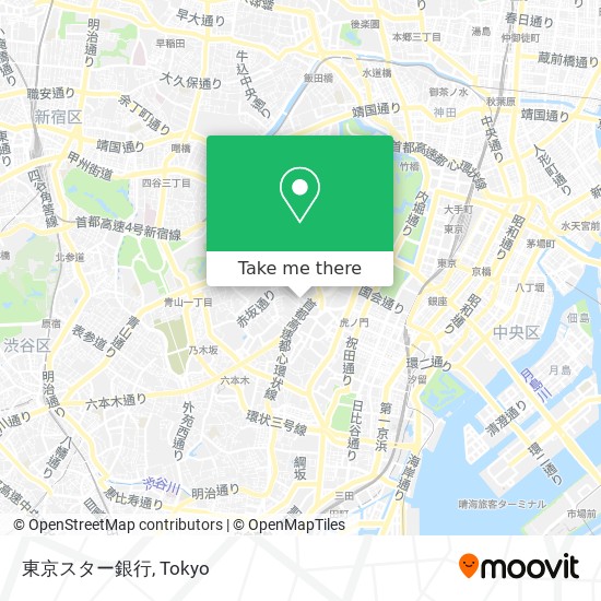 東京スター銀行 map