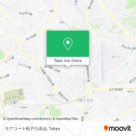 モアコート松戸六高台 map