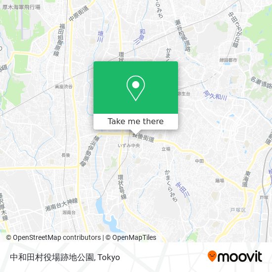 中和田村役場跡地公園 map