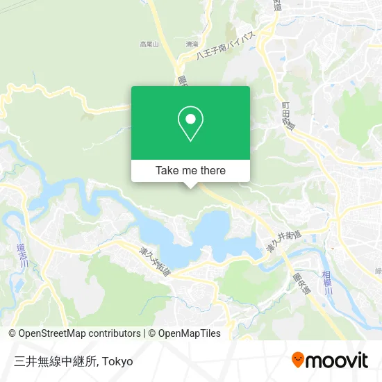 三井無線中継所 map