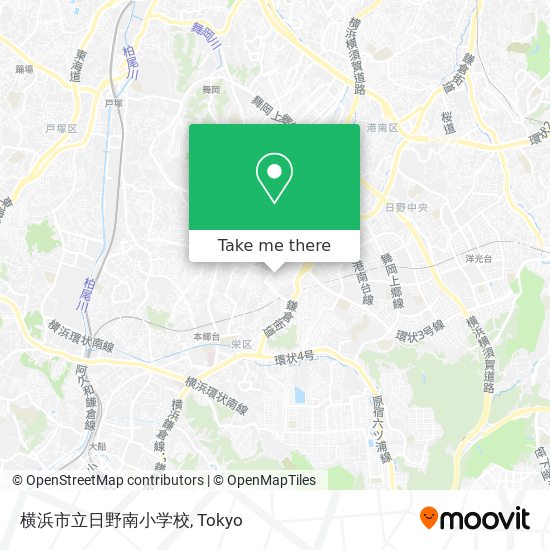 横浜市立日野南小学校 map