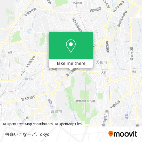 桜森いこなーど map