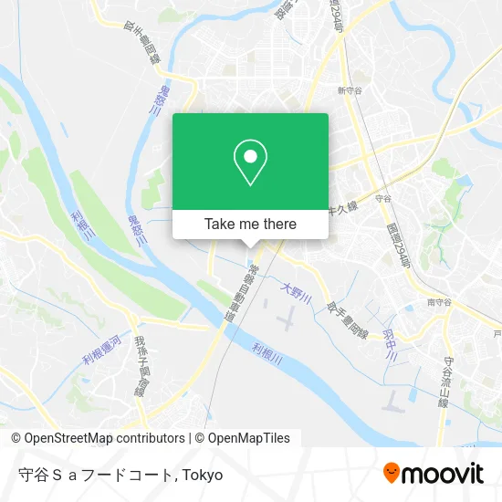 守谷Ｓａフードコート map