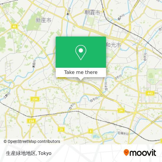 How To Get To 生産緑地地区 In 練馬区 By Bus Or Metro Moovit