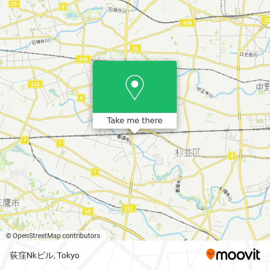 荻窪Nkビル map